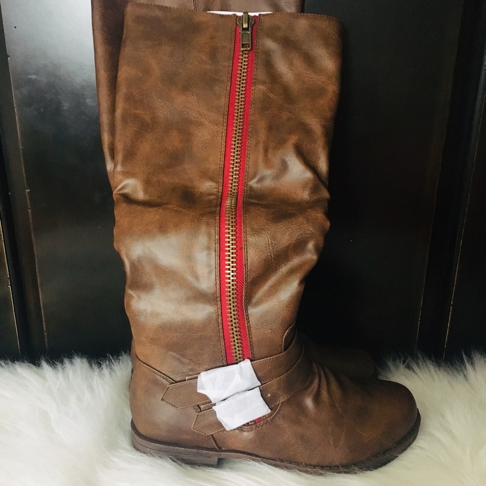 NIB Lady Brown Boots Size 7 1/2